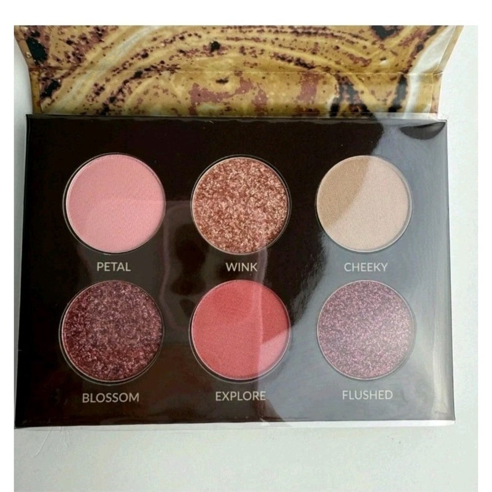 BH Cosmetics Unleashed 6 Color Shadow Palette BLUSHING Brand New - Picture 2 of 5